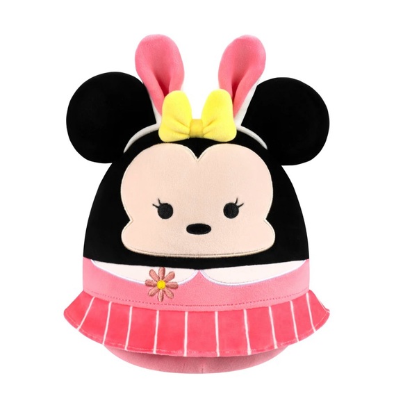 Disney Other - Squishmallow Disney Minnie Mouse 8” Bunny Plush in Pink Dress
